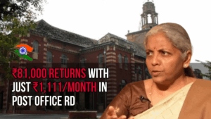 The Post Office Recurring Deposit (RD) scheme