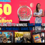 Auckland Lotto Winners Take Home $500,000 Each as Powerball Soars to $12 Million