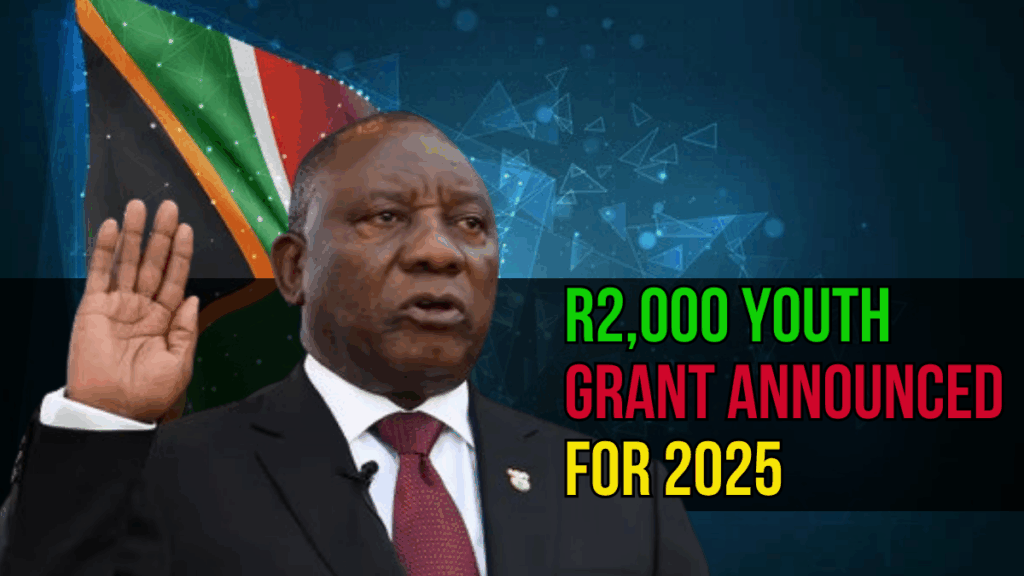 R2,000 Youth Grant Announced for 2025: South Africa Launches New Skills Training