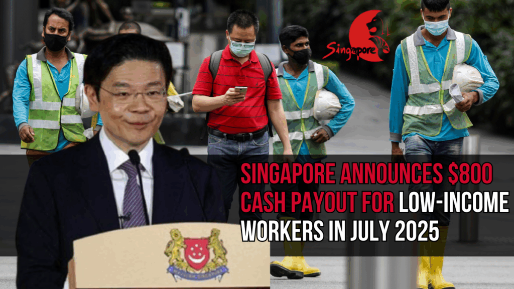 S$800 Payout in July 2025 for Singapore’s Low‑Income Workers: Eligibility & Details