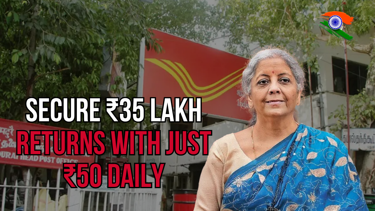 Secure ₹35 Lakh Returns with Just ₹50 Daily - Best Post Office Savings Plan
